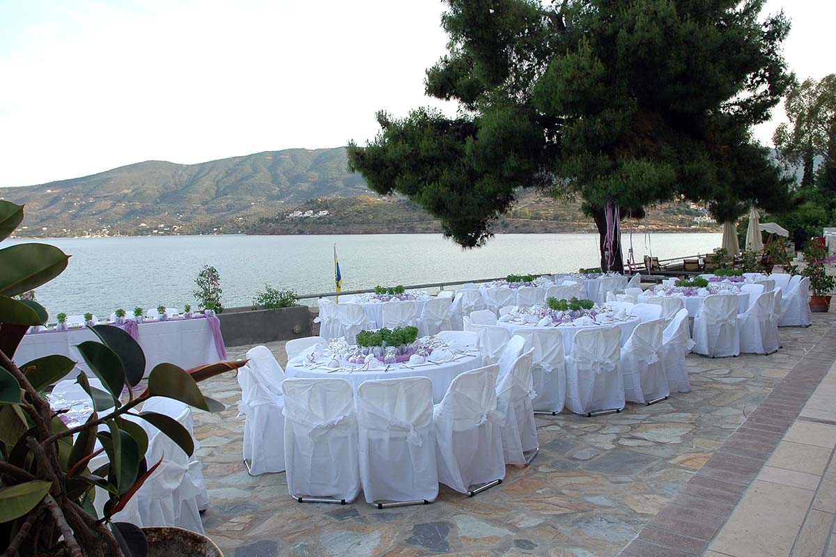 Golden View Beach Hotel Poros Weddings - Events