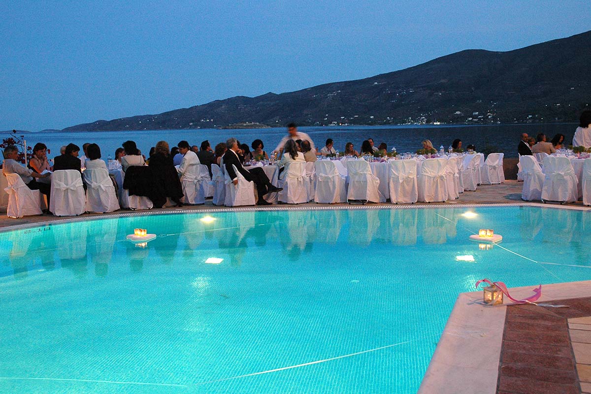 Golden View Beach Hotel Poros Weddings - Events
