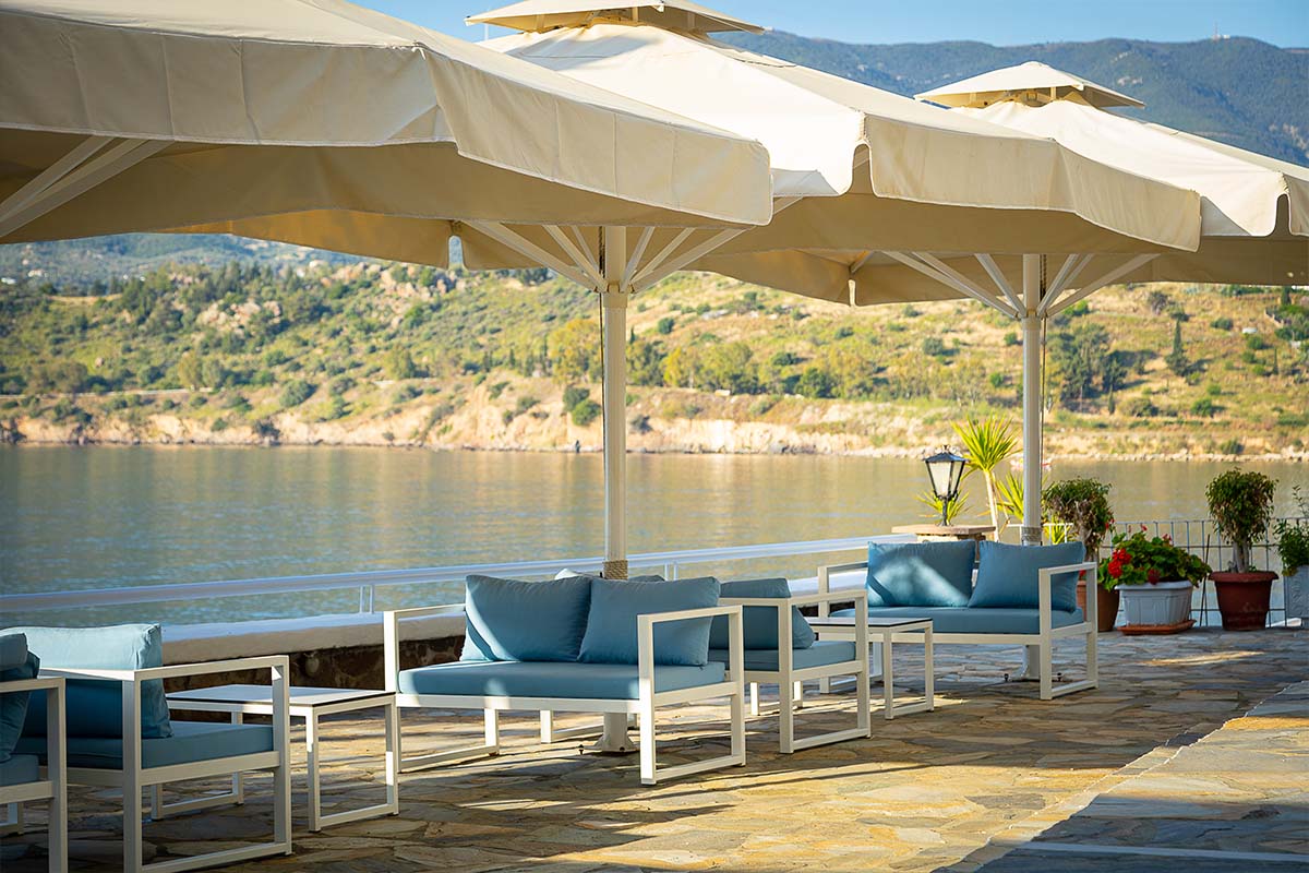 Golden View Beach Hotel Poros Restaurant & Bar